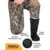 Foxelli Breathable Waders – Fly Fishing Stockingfoot Waders for Men and Women(Camo)