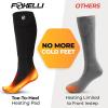Foxelli Women’s Heated Vest & Heated Socks Bundle – Ultimate Warmth for Cold Weather & Outdoors