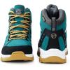 Foxelli Women’s Hiking Boots – Waterproof Lightweight & Breathable Suede Leather(Teal)